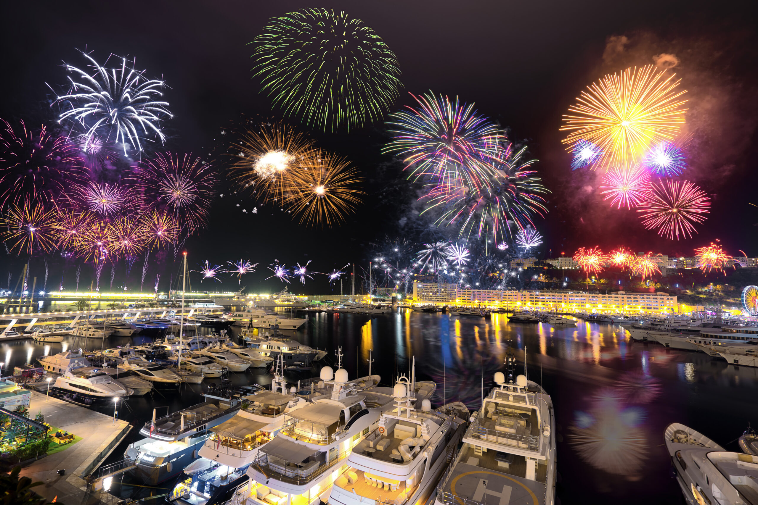 Principality,Of,Monaco,Fireworks