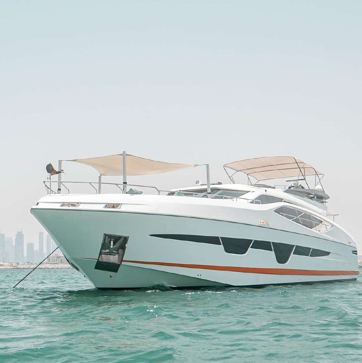 Dolce Vita yacht charter Abu Dhabi Grand Prix