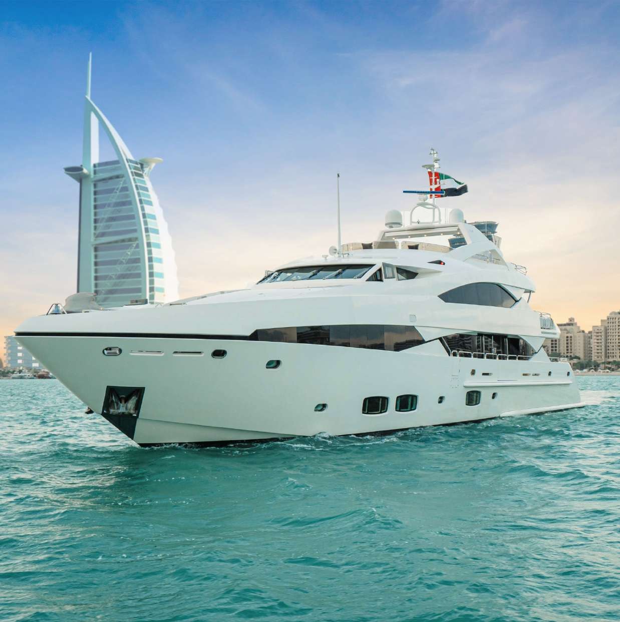 Lucien yacht charter Abu Dhabi Grand Prix