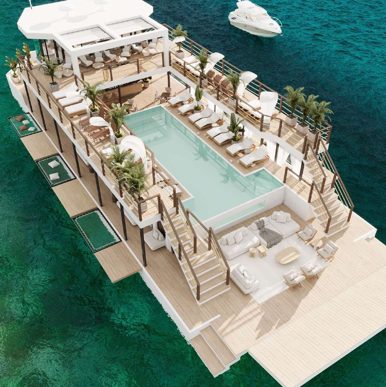 Onda yacht charter Abu Dhabi Grand Prix